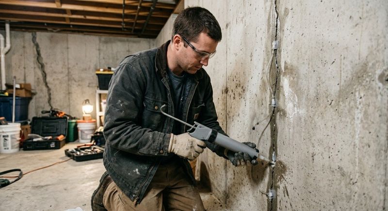 Basement Crack Repair in Palo Alto, CA