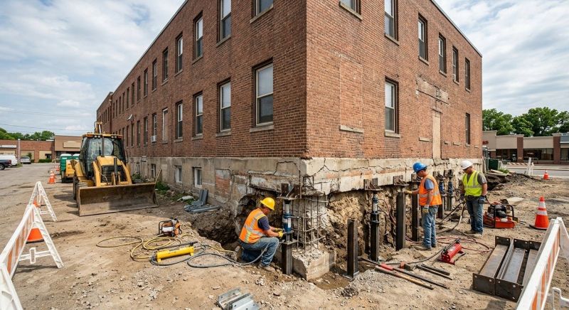 Commercial Foundation Repair in Palo Alto, CA