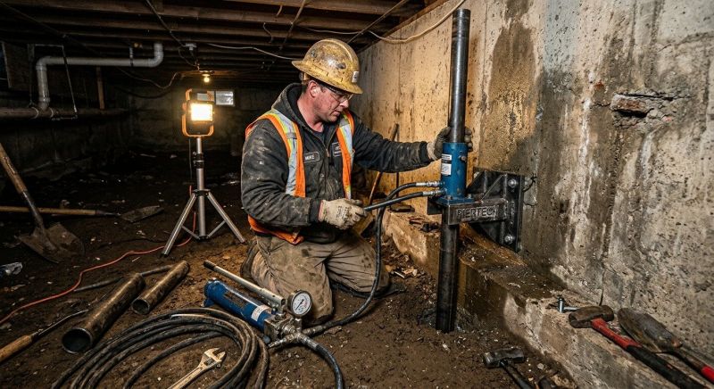Concrete Foundation Leveling in Castro Valley, CA