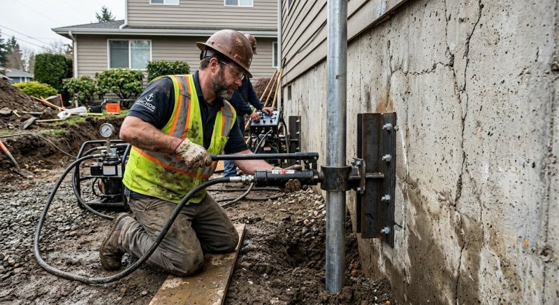 Concrete Foundation Leveling in Cupertino, CA
