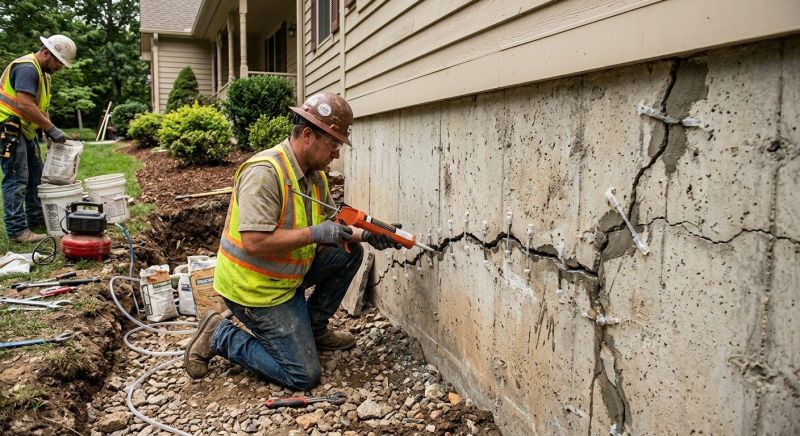 Cracked Foundation Repair in Palo Alto, CA