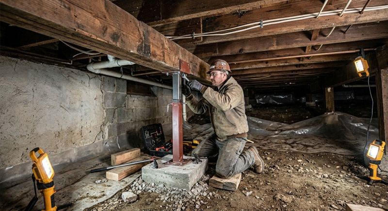Crawlspace Foundation Repair in Castro Valley, CA