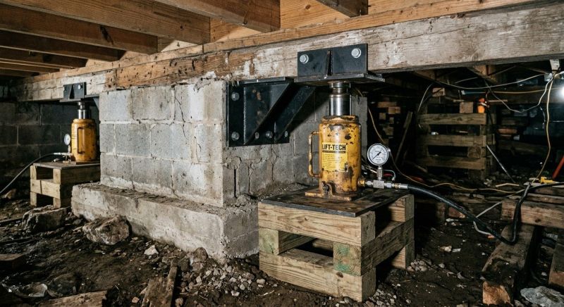Foundation Jacking in Dublin, CA