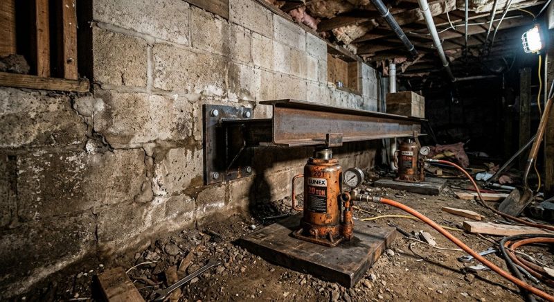 Foundation Jacking in Half Moon Bay, CA