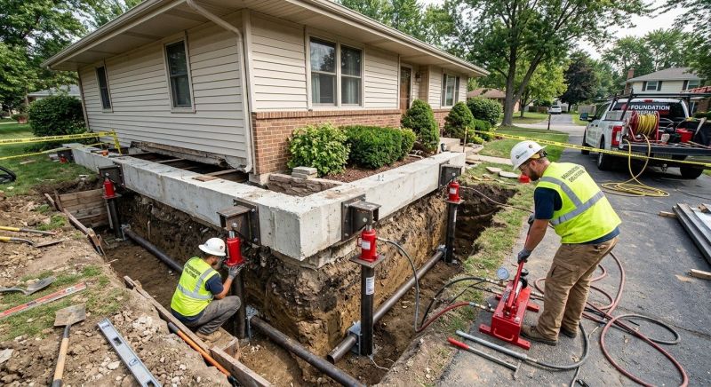 Foundation Jacking in Hayward, CA