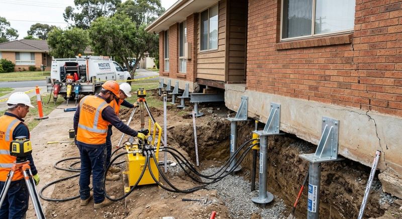 Foundation Jacking in Mountain View, CA