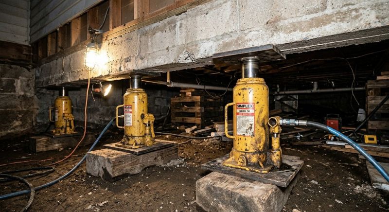 Foundation Jacking in Newark, CA