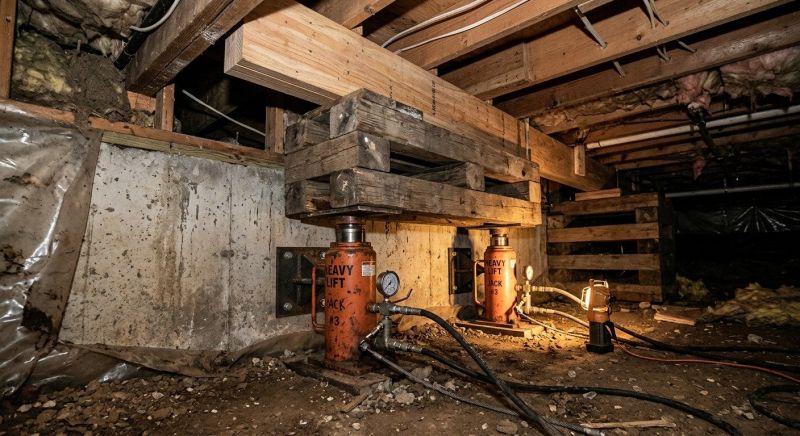 Foundation Jacking in San Carlos, CA