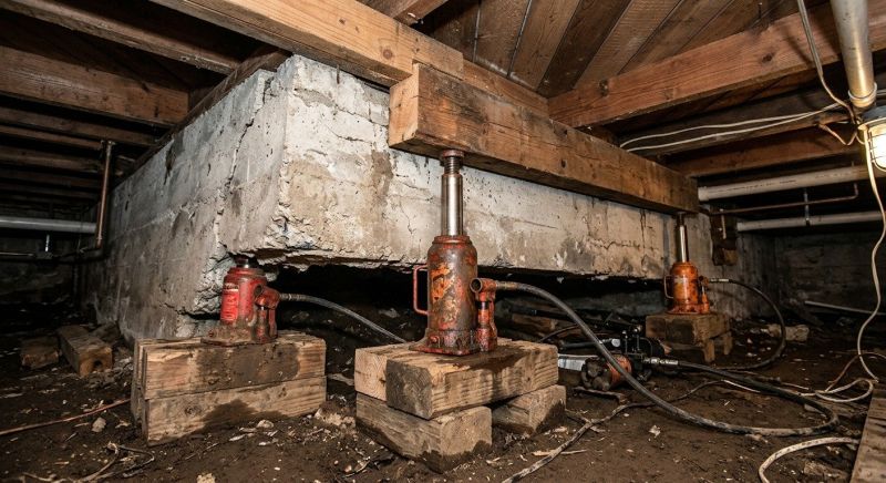 Foundation Jacking in San Carlos, CA