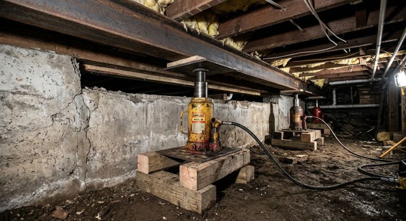 Foundation Jacking in San Ramon, CA