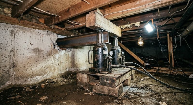Foundation Jacking in San Ramon, CA