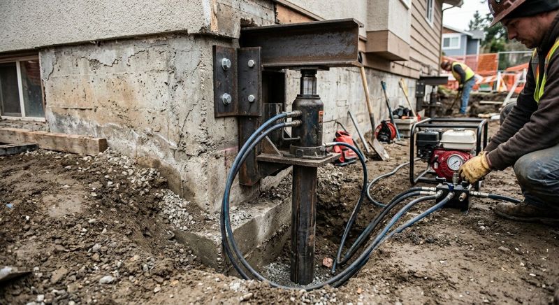 Foundation Lifting in San Bruno, CA