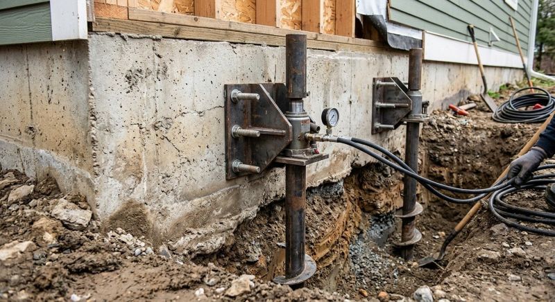 Foundation Pier Leveling in Palo Alto, CA
