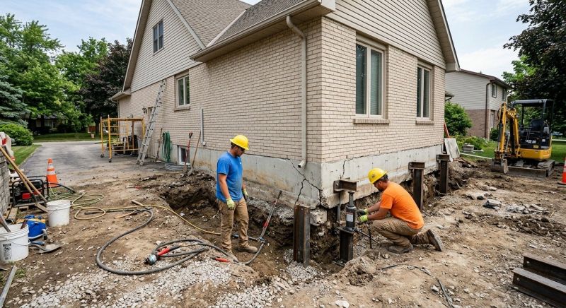 Helical Piers Installation in Palo Alto, CA
