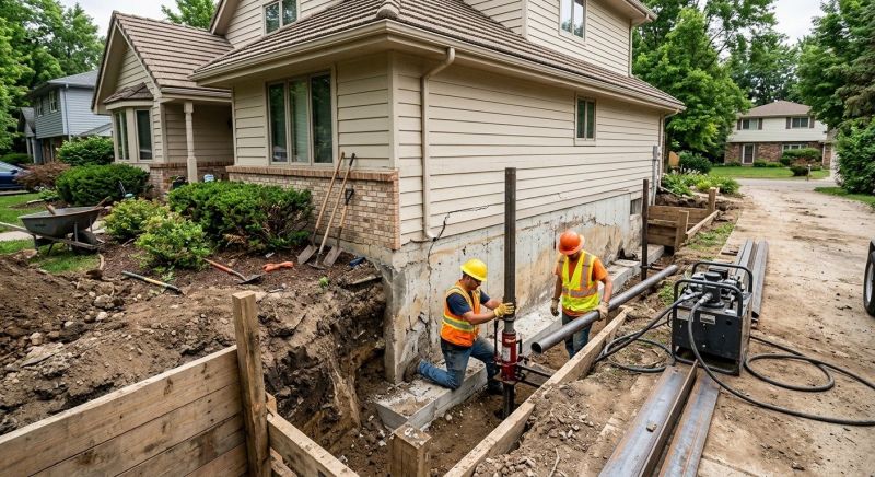 House Foundation Repair in Hayward, CA