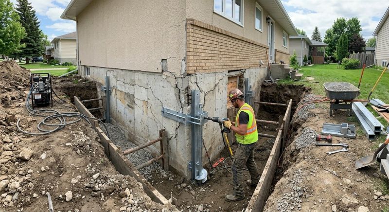 House Foundation Repair in Menlo Park, CA
