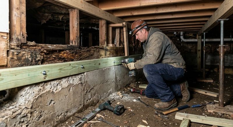 Sinking Foundation Repair in Portola Valley, CA